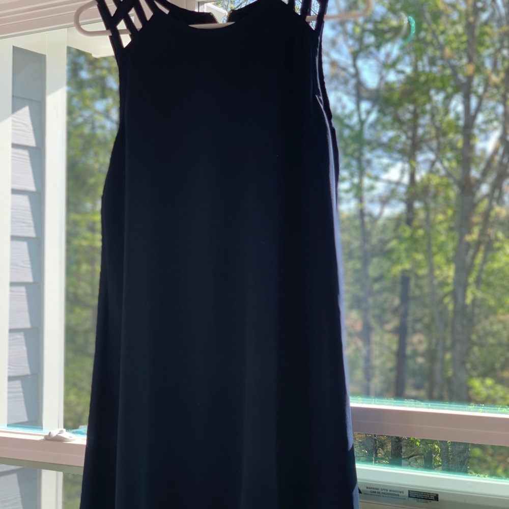 Navy blue dress